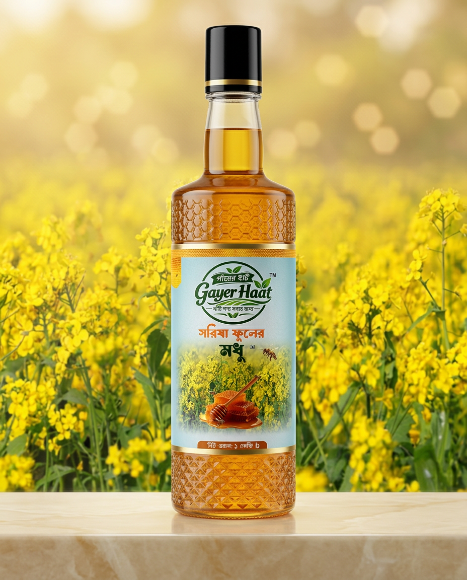 সরিষা ফুলের মধু - Mustard Flower Honey